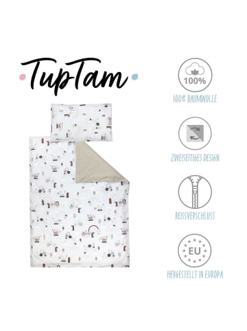 TupTam Kinder Bettwäsche 2-Teilig in beige Modell 5