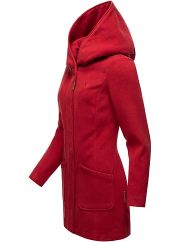 Marikoo Wintermantel Maikoo in Dark Red