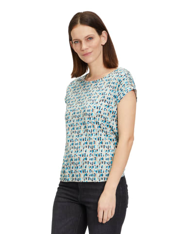 BETTY & CO Casual-Shirt mit Tunnelzug in Nature/Mint