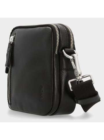 PICARD Buddy Mini Bag Umhängetasche Leder 16 cm in schwarz