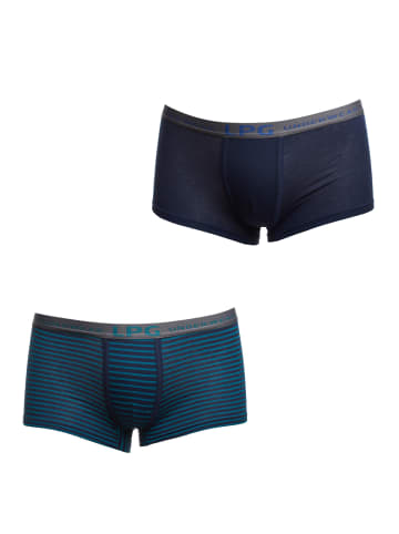 Le Petit Garcon 2er-Set: Boxershorts in Blue