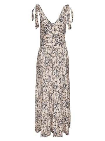 Buffalo Maxikleid in rosé-marine bedruckt