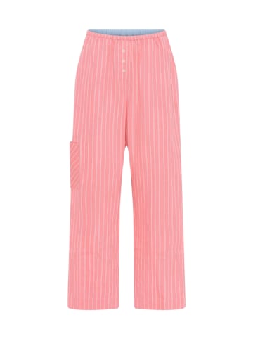 CCDK Copenhagen Schlafhose Mila in Geranium Pink Stripe