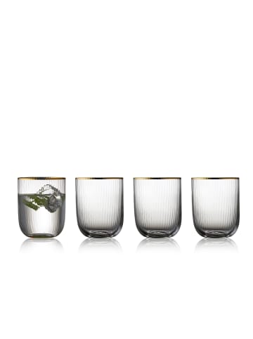 Lyngby Glas Tumbler Palermo Gold in Klar