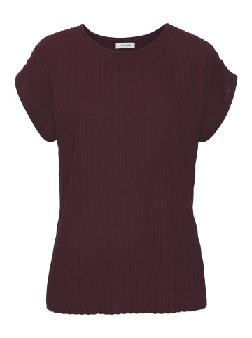 LASCANA T-Shirt in bordeaux