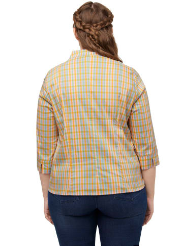 Ulla Popken Bluse in sommer grün