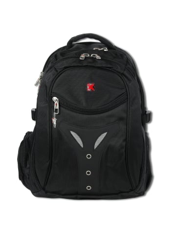 Travel n meet Sportrucksack, Notebooktasche Polyester ca. 32cm breit ca. 45cm hoch