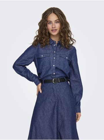 JDY Hemd in Medium Blue Denim