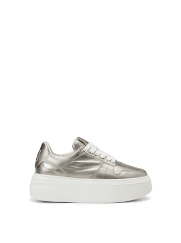 Marc O'Polo Plateau-Sneaker in dark metallic silver