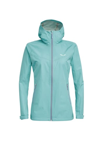 Salewa Regenjacke Aqua 3.0 ptx Hardshell in Hellblau