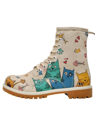 Dogo Longe Boots - Cat Lovers 40 in Beige