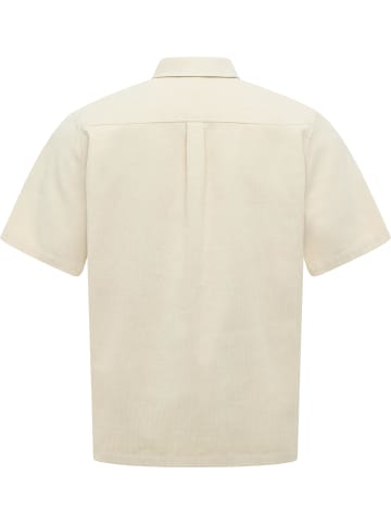 ragwear Kurzarmhemd Teecord in Ecru