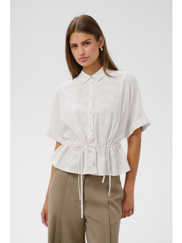Soaked in Luxury Bluse langarm SLSilja Gerade Passform in Broken White