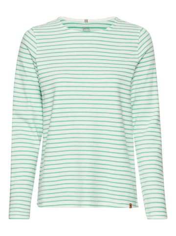 Camel Active Langarmshirt in peppermint stripes