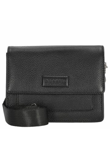 Bugatti Elsa - Umhängetasche Leder S 18.5 cm (schwarz) in schwarz