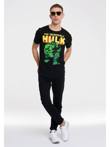 Logoshirt T-Shirt The Incredible Hulk in schwarz