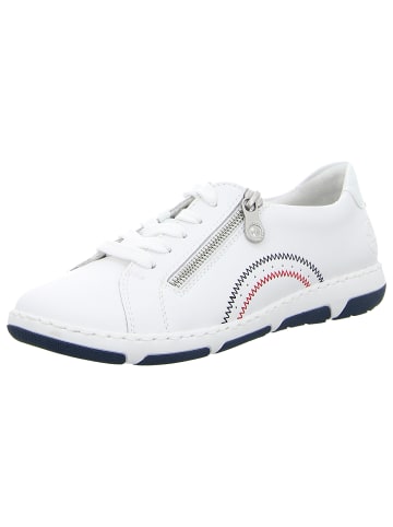 rieker Schnürschuh in weiß