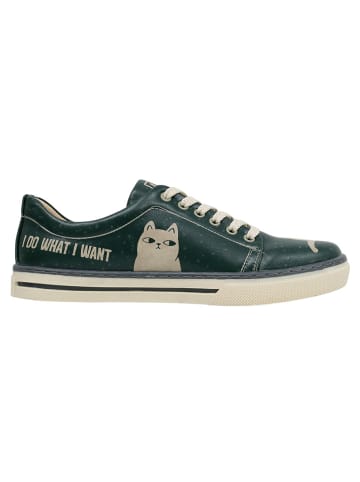 Dogo Classic Sneaker - I do what I want in Grün