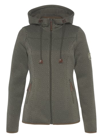 LASCANA ACTIVE Fleecejacke in olive