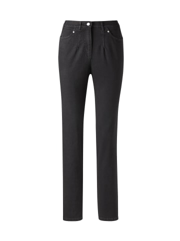 GOLDNER Jeanshose Carla Classic Jeans CARLA in schwarz