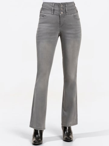 WITT WEIDEN 5-Pocket-Jeans in light grey-denim