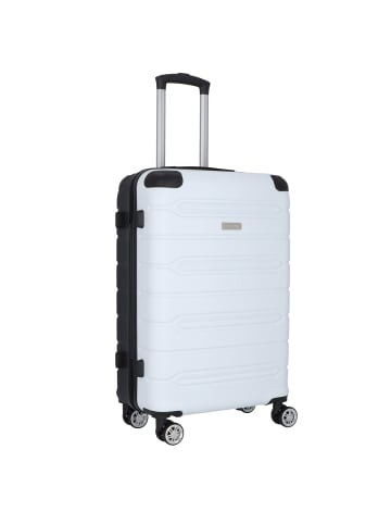 Nowi Rhodos 4 Rollen Trolley 68 cm weiss-sz