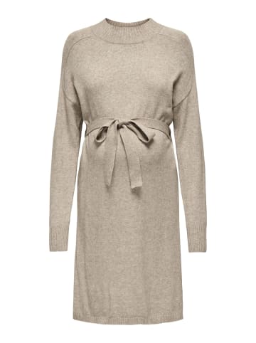 ONLY Strickkleid in Beige