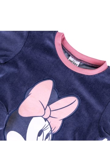 Cerda Schlafanzug Fleece Disney Minnie Mouse in Dunkelblau