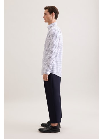 Seidensticker Business Hemd Regular in Mittelblau