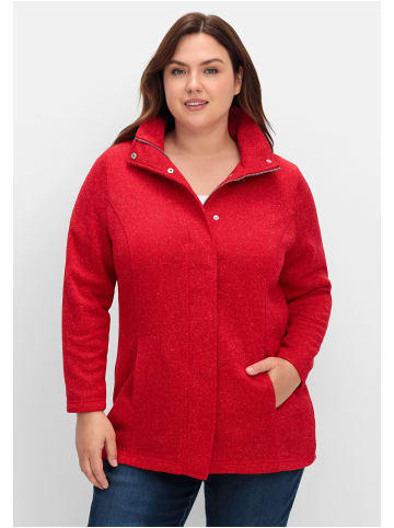 sheego Jacke in rot