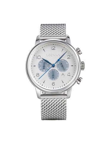 Locman Uhr "1960 Chrono" in Silber