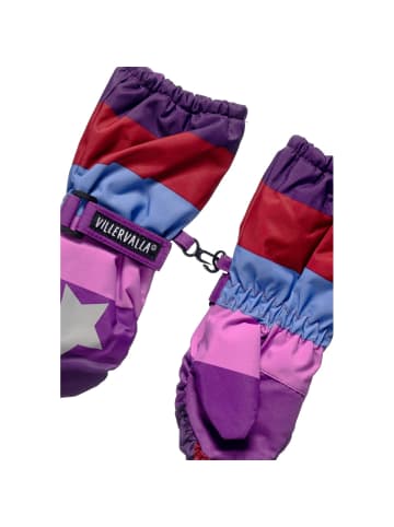 Villervalla Handschuhe Sterne in lila