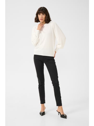 Kaffe Strickpullover KAlizza Regular fit in Chalk