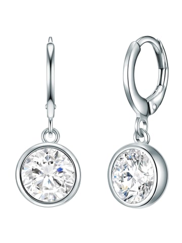 Rafaela Donata Creolen Sterling Silber Zirkonia in silber