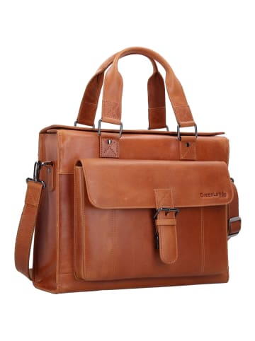Greenland Nature Aktentasche Leder 38 cm hellbraun