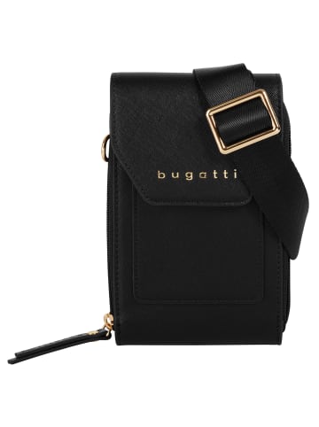 Bugatti Geldbörse ELLA SAFFIANO in schwarz