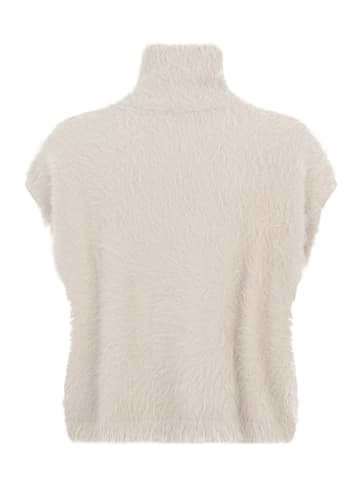 CARTOON Strickpullunder mit Reißverschluss in Beige