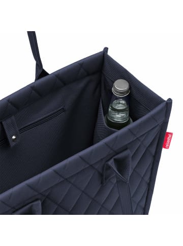 Reisenthel Daily Shopper - Shopper 42 cm (smiley grey) in rhombus midnight