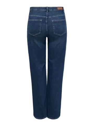 ONLY Carmakoma Jeans mit weitem Bein in Medium Blue Denim