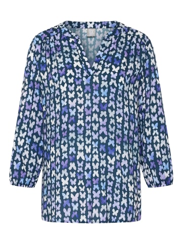 Rabe Bluse in Dunkelblau