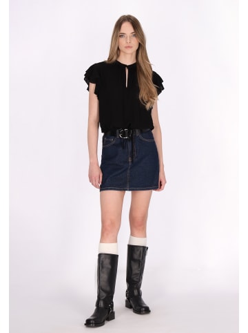 DreiMaster Vintage Bluse in Schwarz