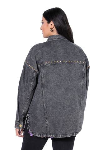 Studio Untold Hemdbluse in grey denim