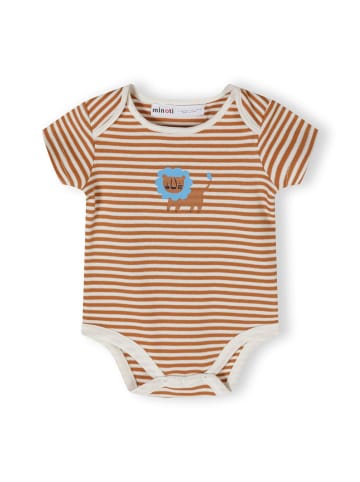 Minoti 2er. Set: Kurzarmbody 24babypack18 in beige
