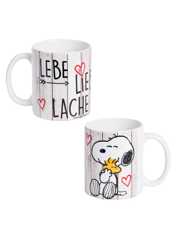 United Labels The Peanuts Tasse Snoopy - Lebe, Liebe, Lache  320 ml in Mehrfarbig