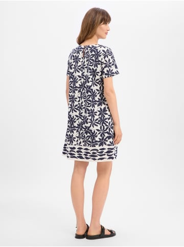 Robe Légère Kleid in marine weiß - 0002
