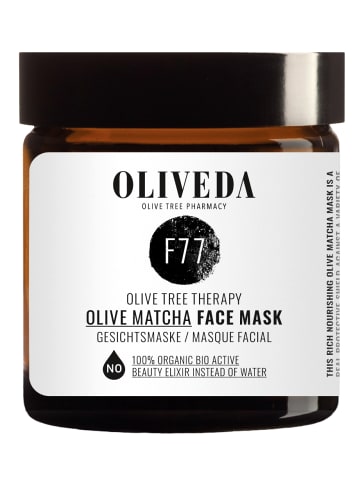 Oliveda Gesichtsmaske "F77 Oliven Matcha Maske" - 60 ml
