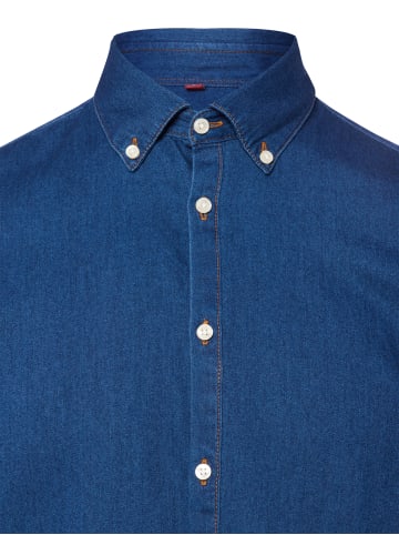 Finshley & Harding London Hemd in indigo