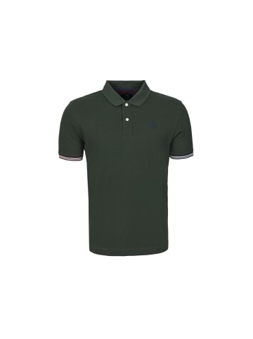 La Martina Poloshirt MBP011 in dunkelgruen