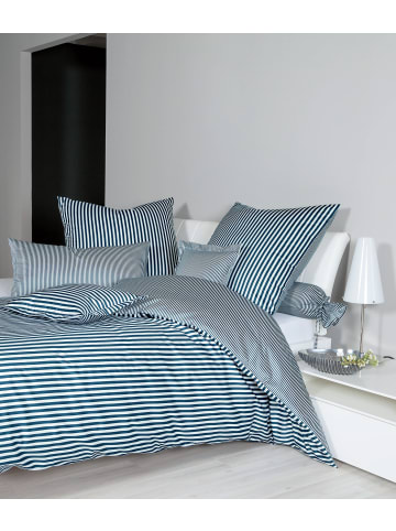Janine Baumwoll Bettwäsche modernclassic in atlantik