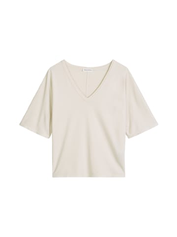 Marc O'Polo T-Shirt loose in Grey Silk